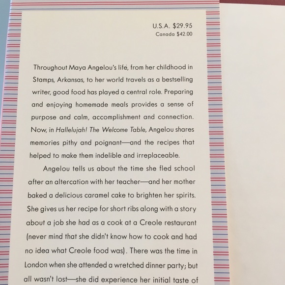 Hallelujah! The welcome table by Maya Angelou book - Picture 2 of 5